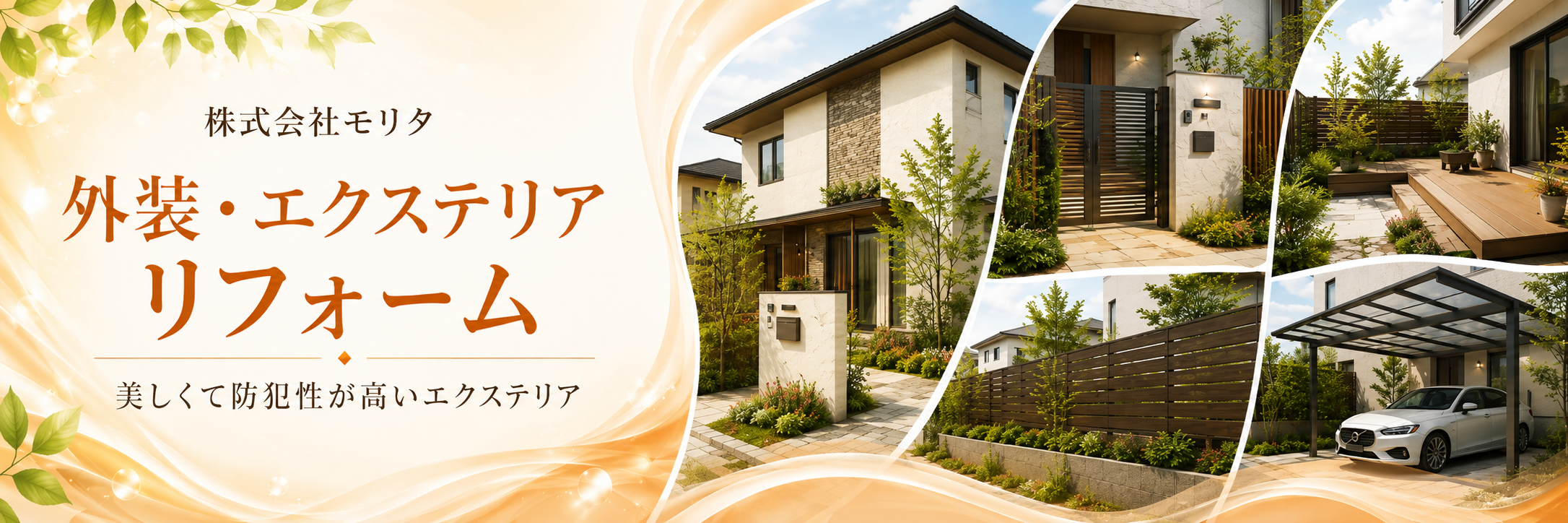株式会社モリタ リフォームサービス案内【外装・エクステリアリフォーム】